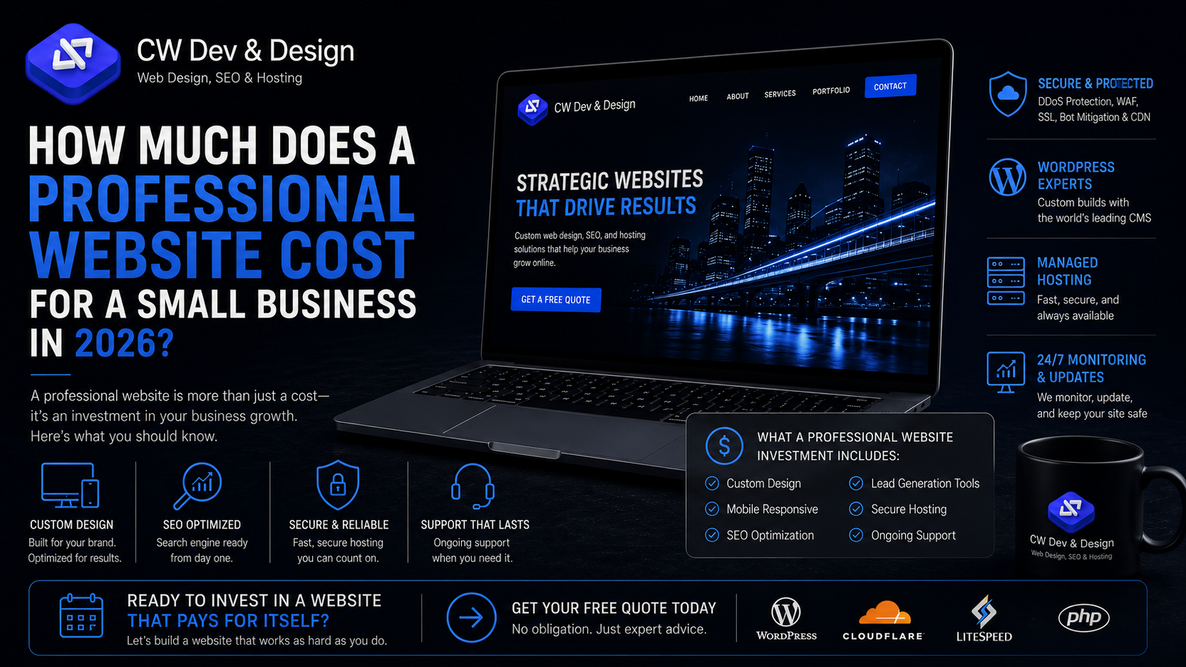 How Much Does a Professional Website Cost for a Small Business in 2026?
